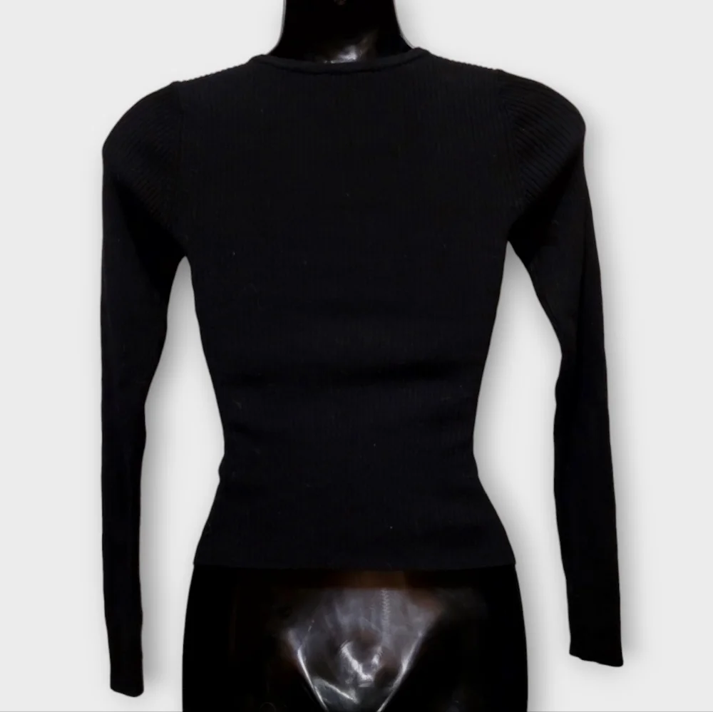 GUESS - Ribbed Long Sleeve Top - Picture 6 of 10